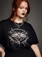 Nightfall Death Moth Oversized Tee