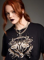 Nightfall Death Moth Oversized Tee