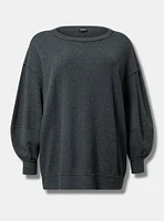 Oversized Crew Sweatshirt