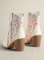 Floral Braided Western Bootie (WW