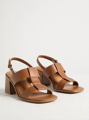 Double Strap Block Heel (WW