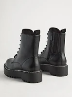 Platform Combat Boot (M