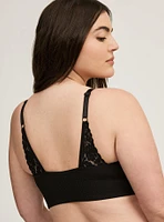 Lightly Lined Seamless Plunge Bralette