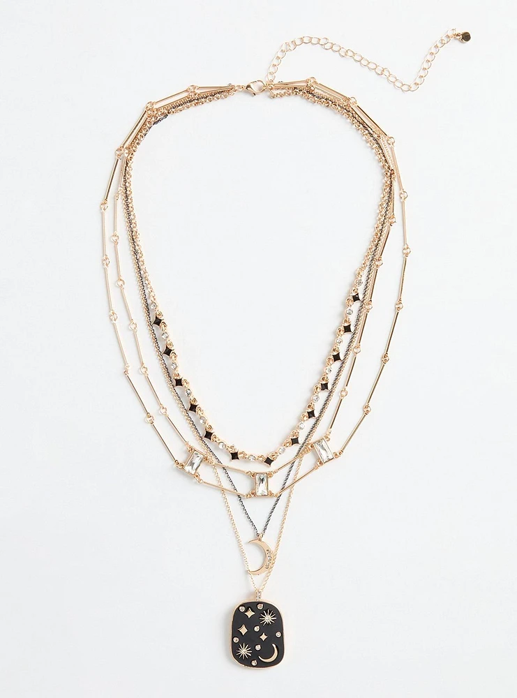 Celestial Layered Necklace