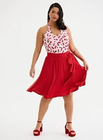 Retro Chic Swing Skirt