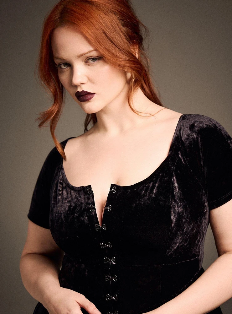 Nightfall Velvet Maxi Dress