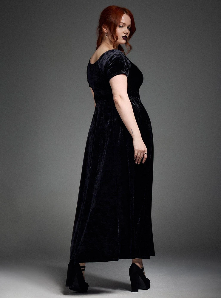Nightfall Velvet Maxi Dress