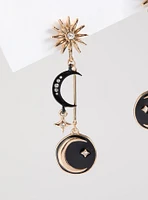 Celestial Hanging Statement Earring