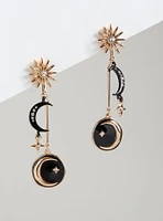 Celestial Hanging Statement Earring