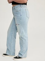 Perfect Mid-Rise Wide-Leg Jean