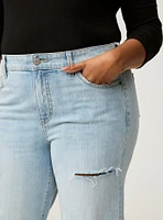 Perfect Mid-Rise Wide-Leg Jean