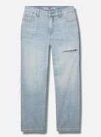 Perfect Mid-Rise Wide-Leg Jean