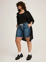 Weekend Mid-Rise Bermuda Short