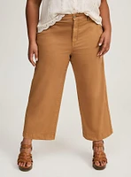 Trouser Cropped Wide-Leg Pant