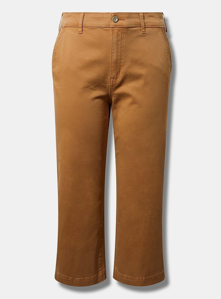 Trouser Cropped Wide-Leg Pant