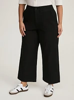 Lace-Up Back Utility Pant