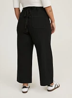 Lace-Up Back Utility Pant