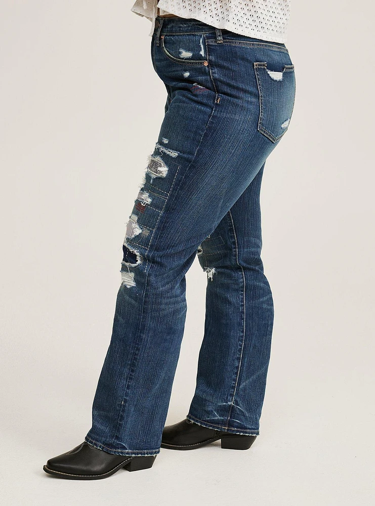 Festi High-Rise Straight Jean