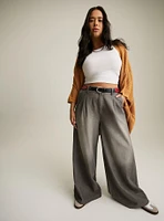 Festi High-Rise Wide-Leg Denim Trouser