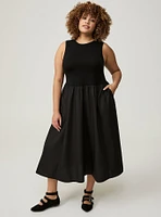 A-Line Midi Dress