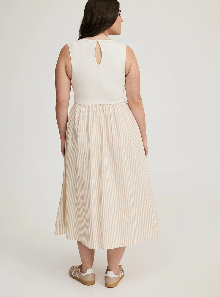 A-Line Midi Dress