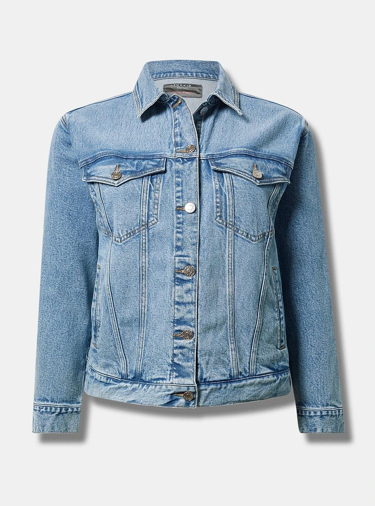 Relaxed Denim Trucker