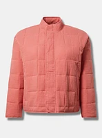 Quilted Drop Shoulder Jacket