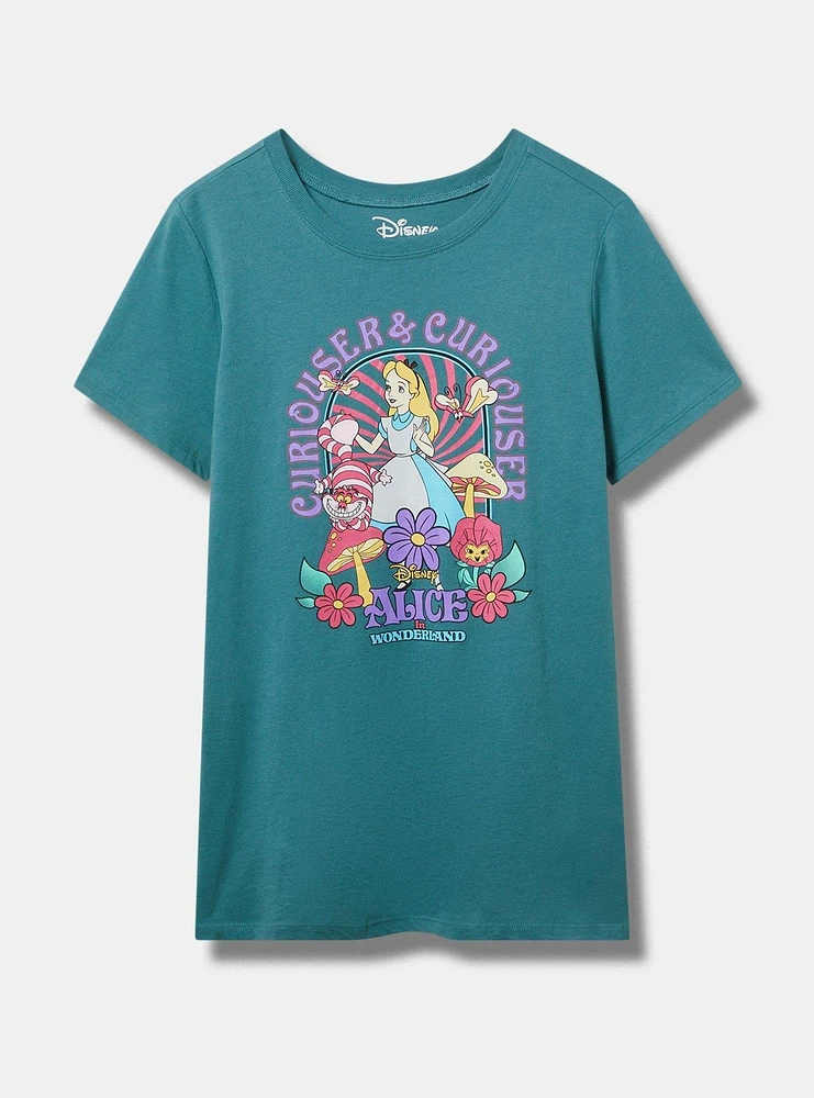 Alice Wonderland Classic Fit Crew Tee