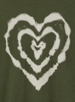 Heart Classic Fit Cotton Crew Tee