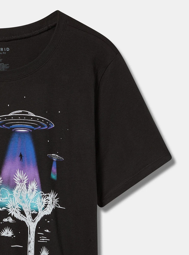 UFO Classic Fit Cotton Crew Tee