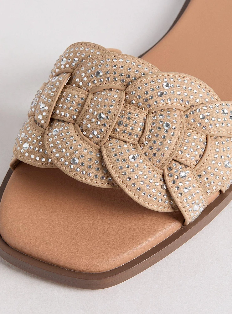 Embellished Braided Slide (WW