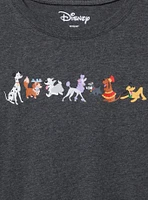 Disney Dogs Classic Fit Cotton Crew Tee