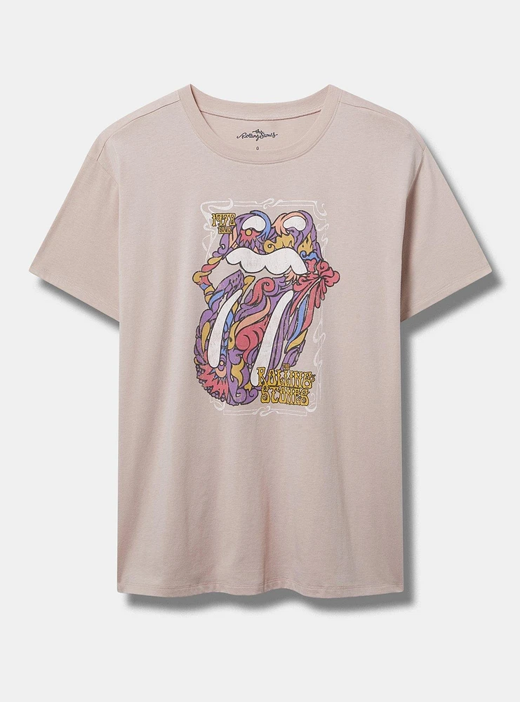 The Rolling Stones Relaxed Fit Cotton Crew Tee