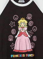 Princess Peach Classic Fit Raglan Tee