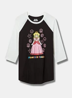 Princess Peach Classic Fit Raglan Tee