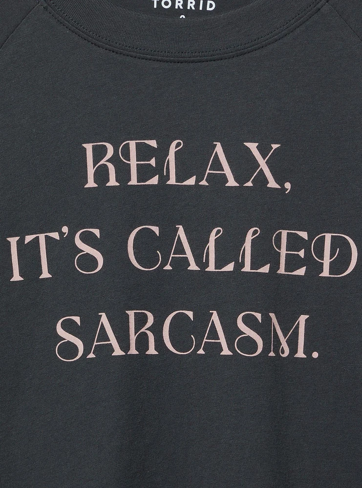 Relax It's Called Sarcasm Tee