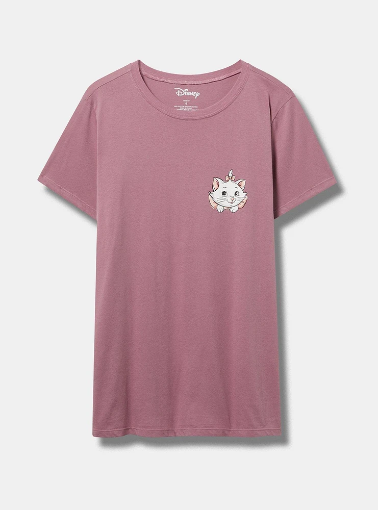 Aristocats Classic Fit Crewneck Cotton Tee