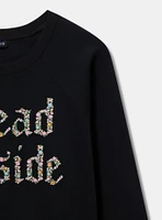 Dead Inside Embroidered Sweatshirt