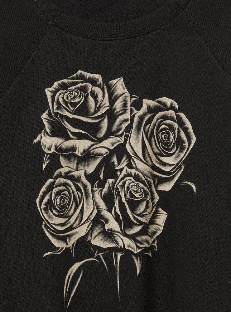 Roses Crew Sweatshirt
