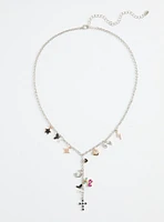 Charm Lariat Necklace