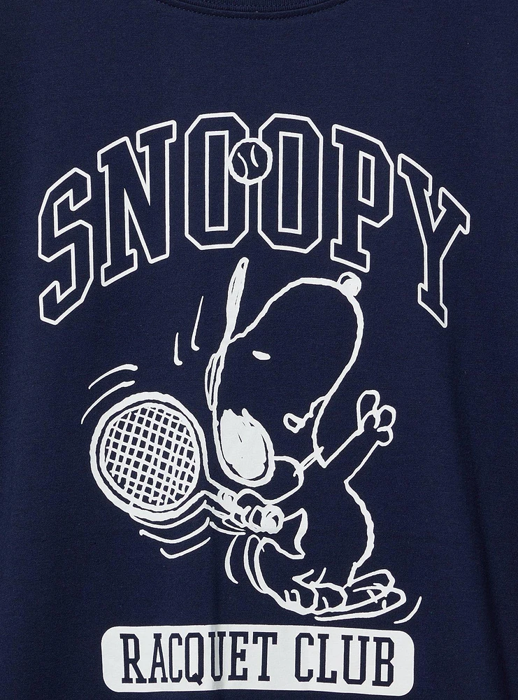 Snoopy Classic Fit Crew Tee