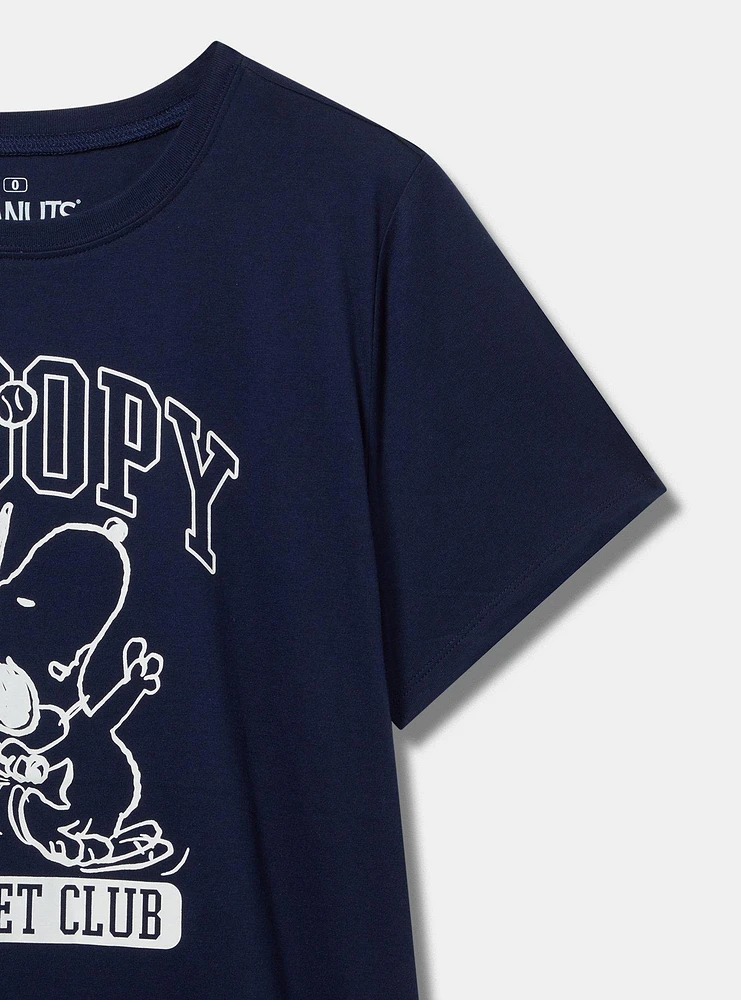 Snoopy Classic Fit Crew Tee