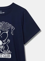 Snoopy Classic Fit Crew Tee