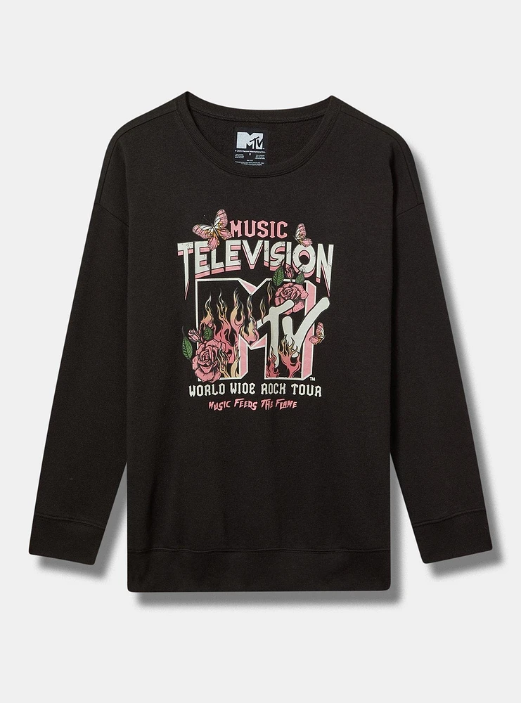 MTV Classic Fit Crew Sweatshirt