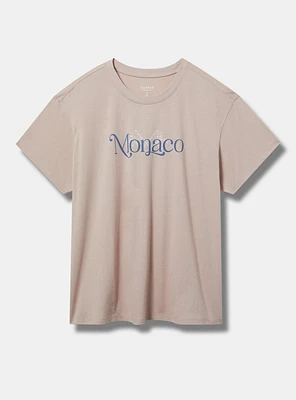 Monaco Relaxed Heritage Jersey Tee