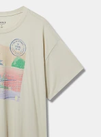 Palm Springs Pickleball Oversized Heritage Jersey Tee