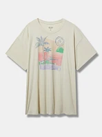 Palm Springs Pickleball Oversized Heritage Jersey Tee