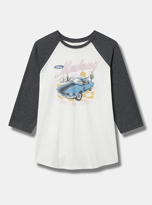 Ford Mustang Desert Classic Fit Raglan Tee