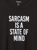 Sarcasm Mind Crew Tee