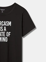 Sarcasm Mind Crew Tee